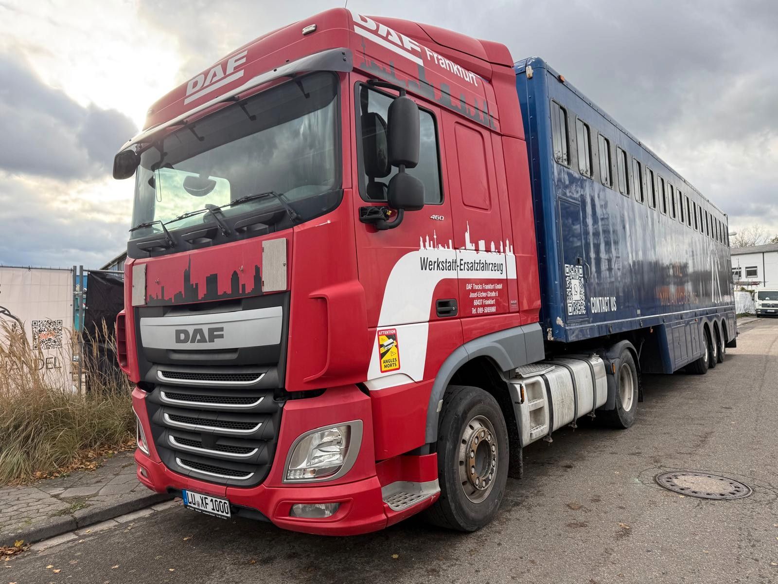 Fahrzeugabbildung DAF XF 106.460, Hydraulik, guter Zustand !