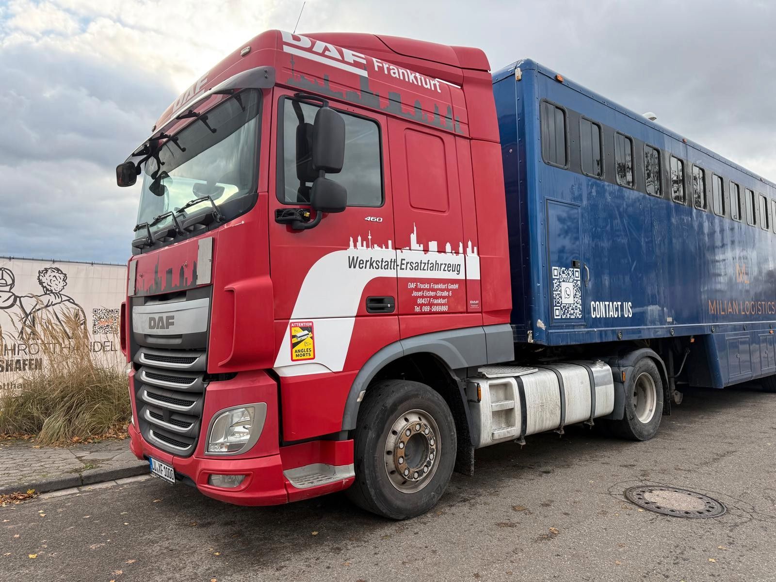 Fahrzeugabbildung DAF XF 106.460, Hydraulik, guter Zustand !